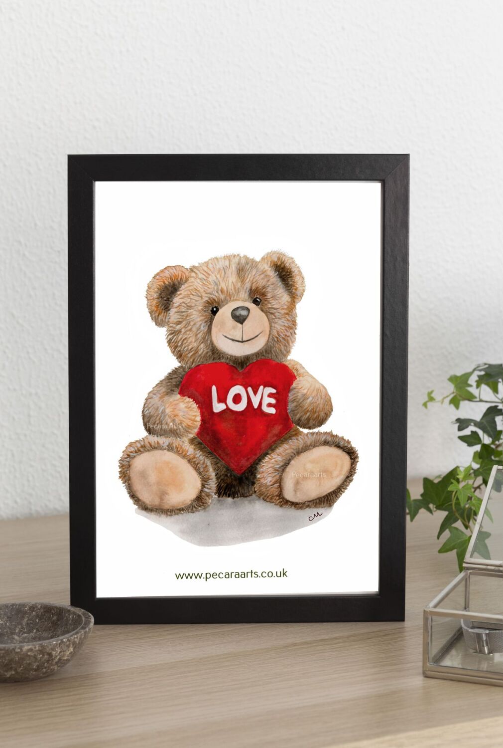 Teddy bear: Love