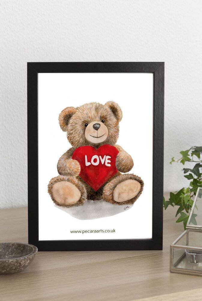 Teddy bear: Love