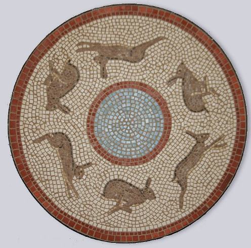 hare mosaic