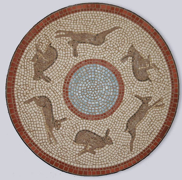 Running Hare Mosaic