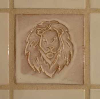 lion's head tile