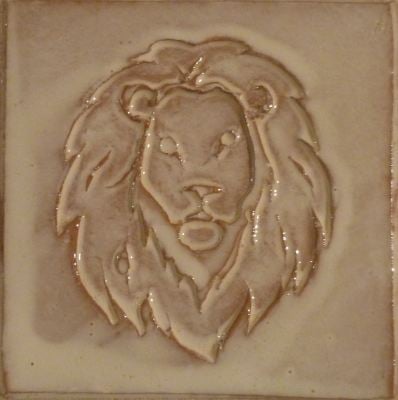 lion head tile