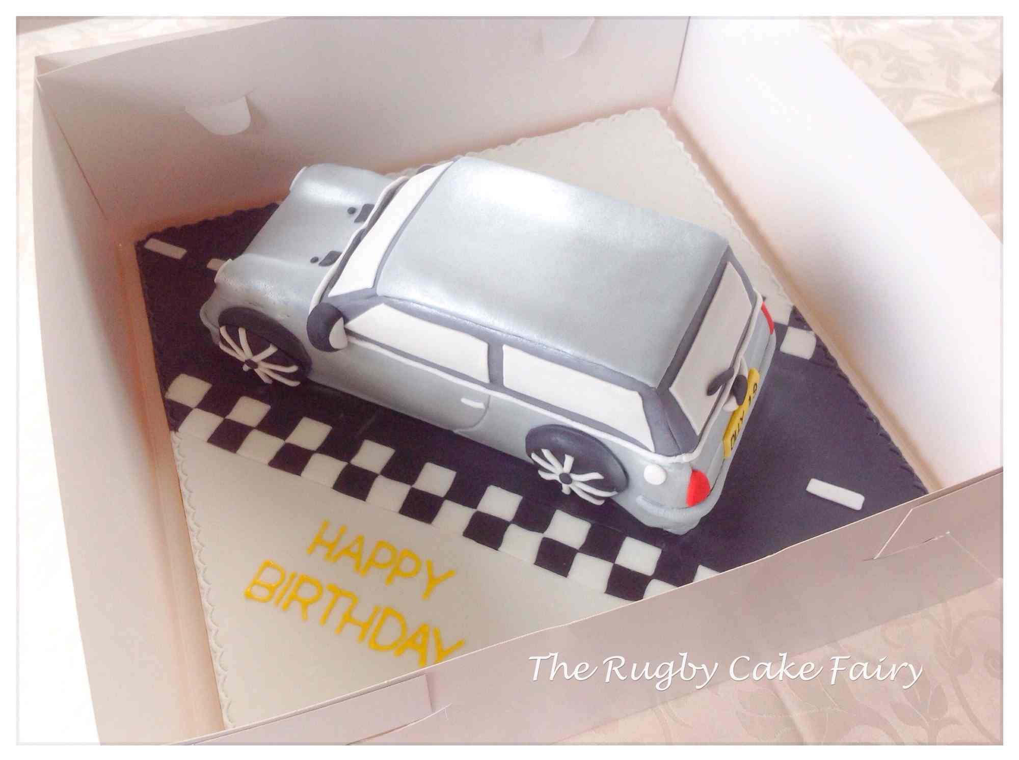 mini cooper cake