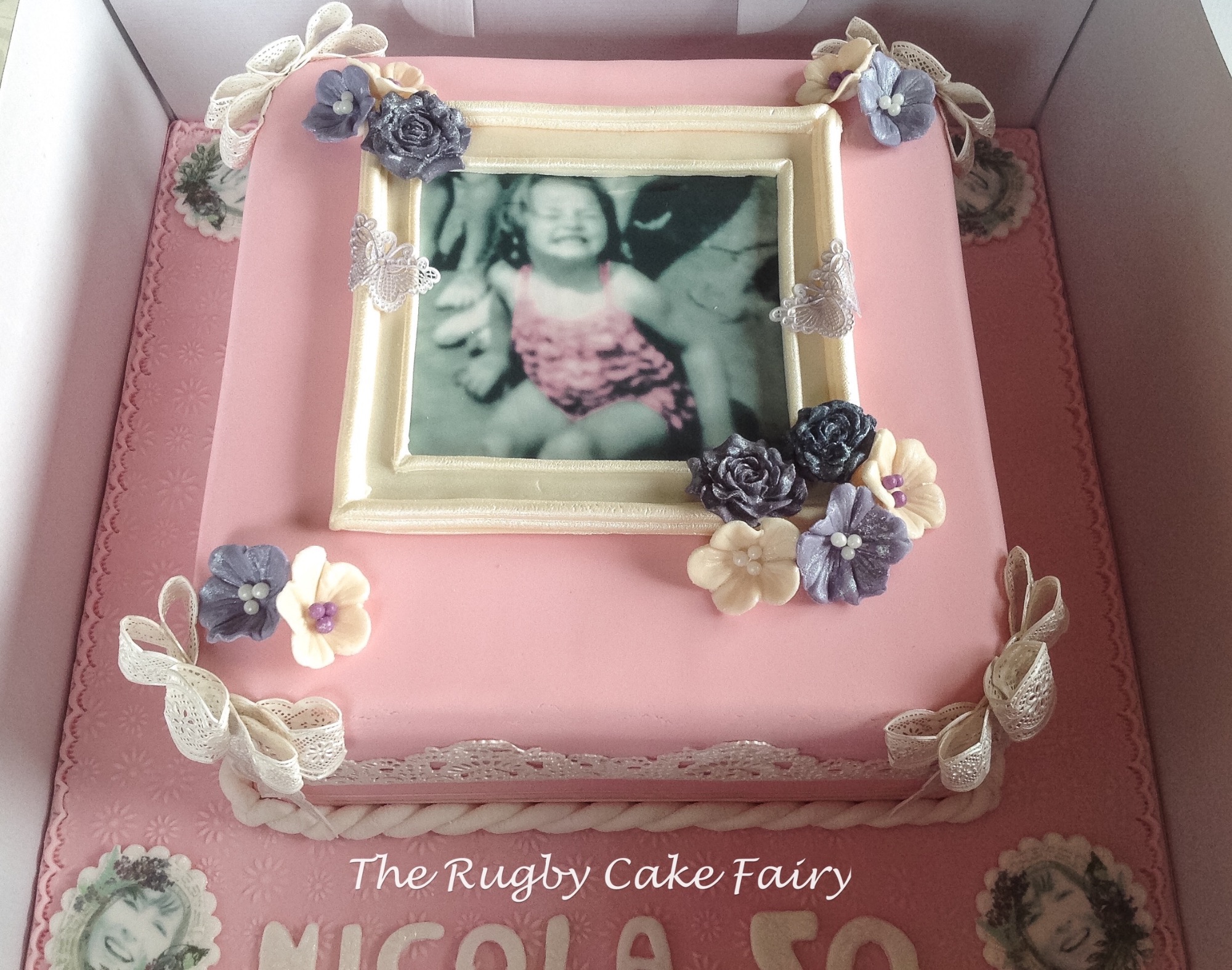 Nicola 50th birthday cake