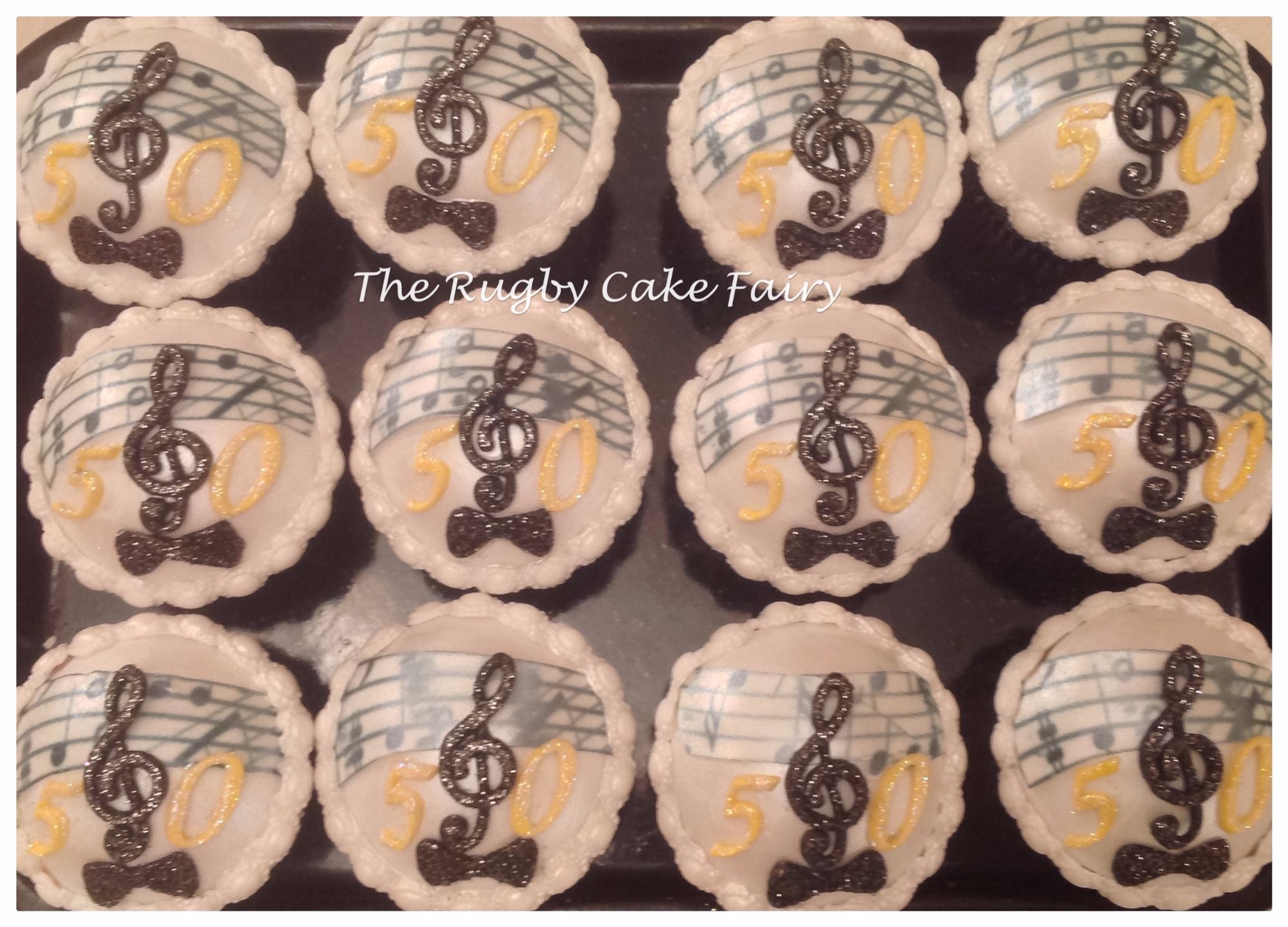 music cupcakes