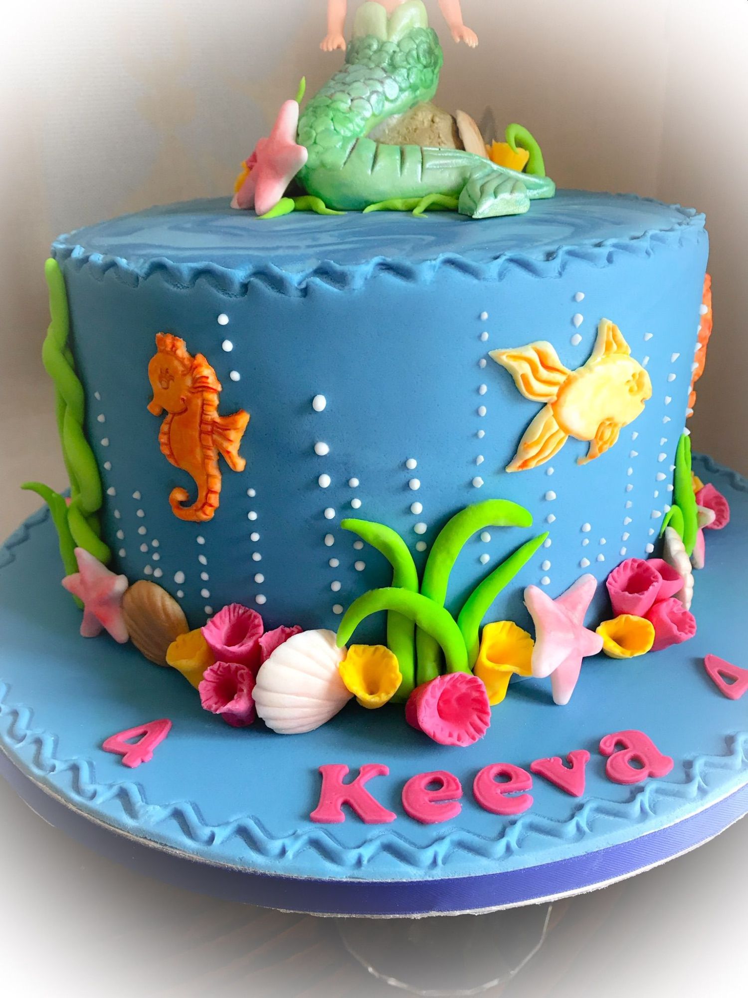 mermaid cake 1