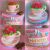 tea cup cake collage