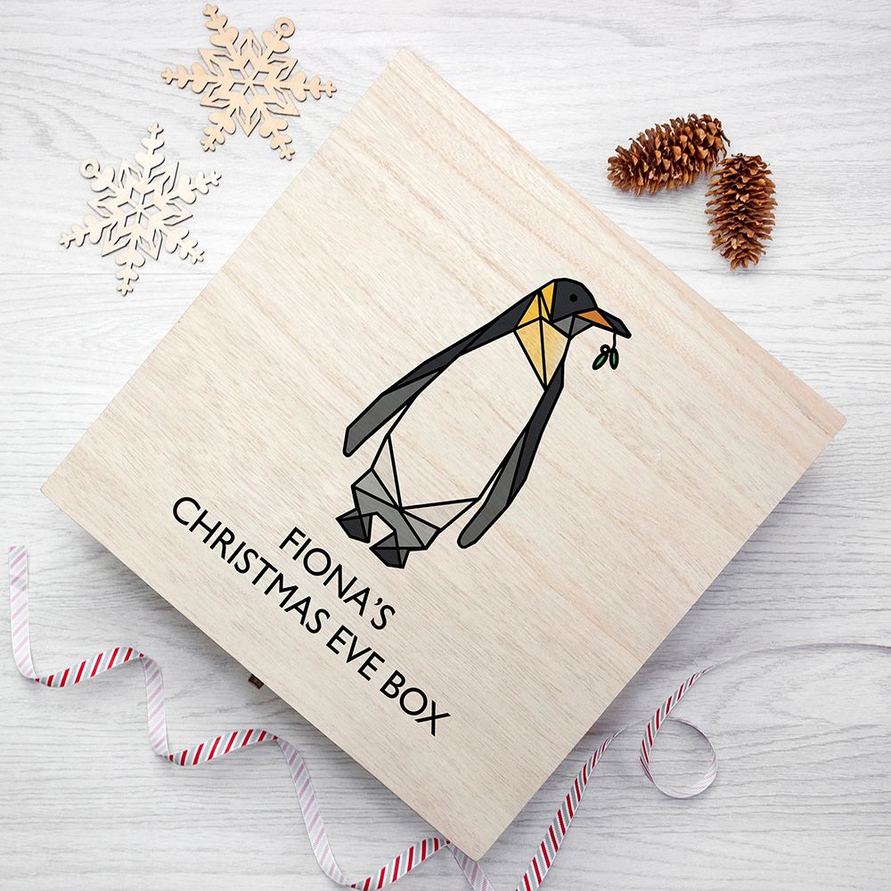 Penguin Personalised Christmas Eve Box 