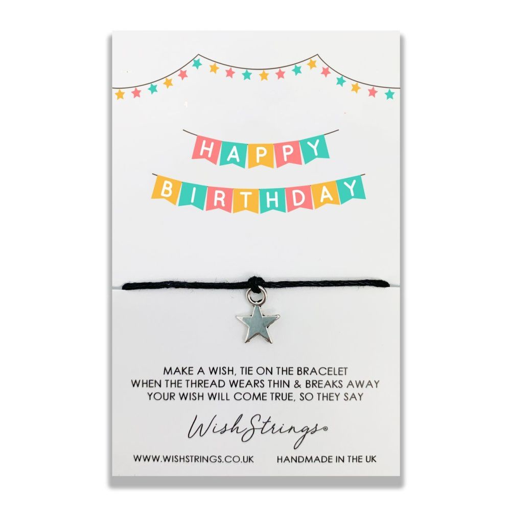 Happy Birthday WishStrings Bracelet 