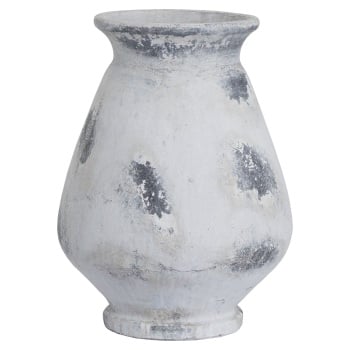 Antique White Vase 