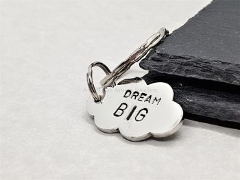 Keyring - Pewter - Cloud Dream Big