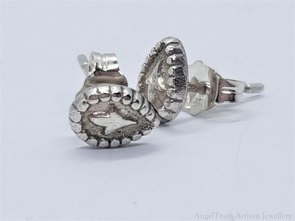 Earrings - Sterling Silver - Boho Studs Earrings
