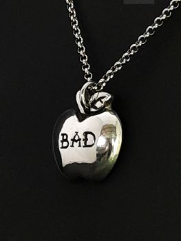 Necklace - Pewter - Bad Apple Pendant