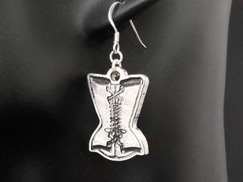 Earrings - Pewter - Pinup Corset