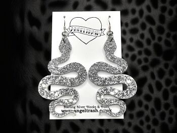 Snake Earrings - Choose Colour