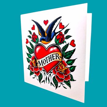 Tattoo Inpsired Mother Card