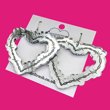 Barbed Hearts - Silver Mirror