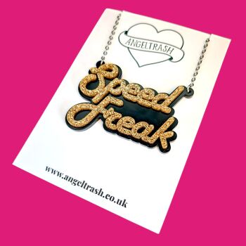 Name Necklace  - Speed Freak