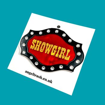 Brooch - Vintage Style Showgirl Brooch