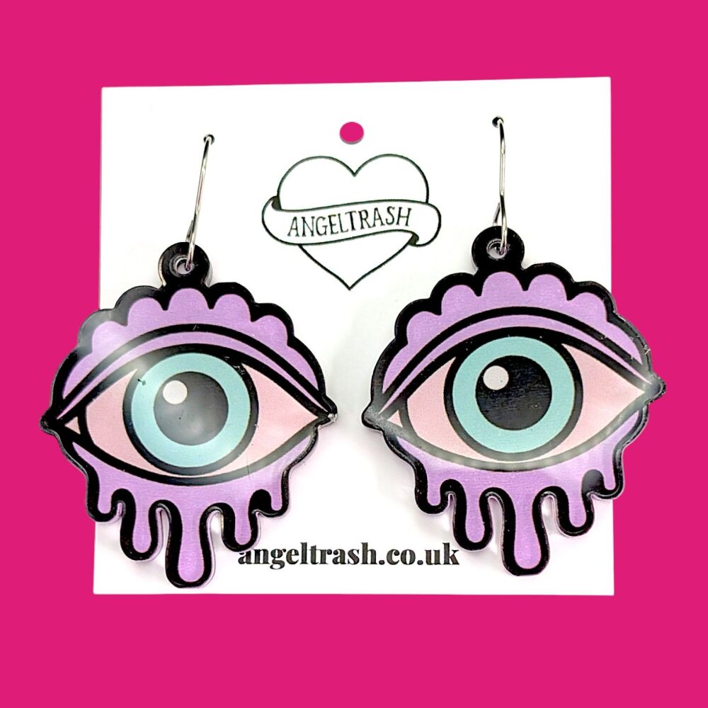 Pretty Creepy Range - Eyeball Earrings