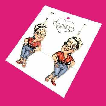 Custom Artwork Earrings - You supply artwork
