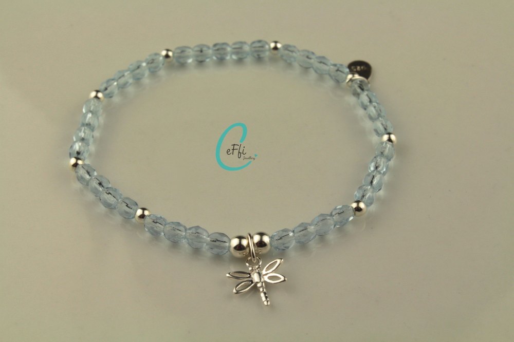 Alexandrite and Silver Bracelet
