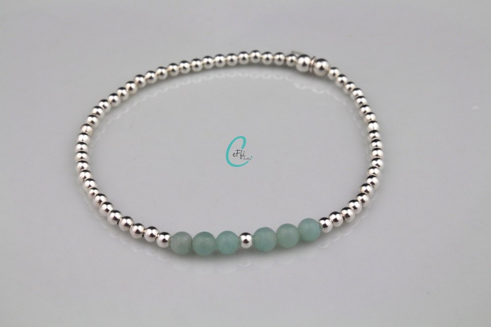 Amazonite Colour Pop Bracelet