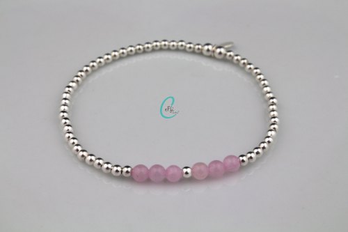 Rose Quartz stretch bracelet | Rose Quartz Colour Pop | CeFfi
