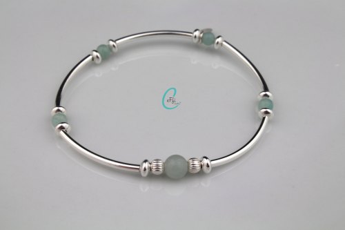 Amazonite noodle bracelet | Colour Pop Noodle | CeFfi