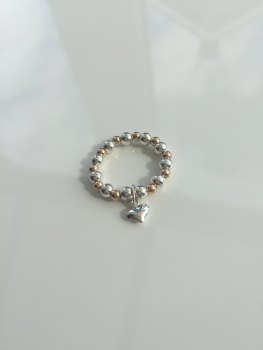Touch Of Rose Bobble Ring