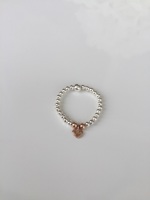 <!-- 007 -->Dainty Touch of Rose Ring - Heart