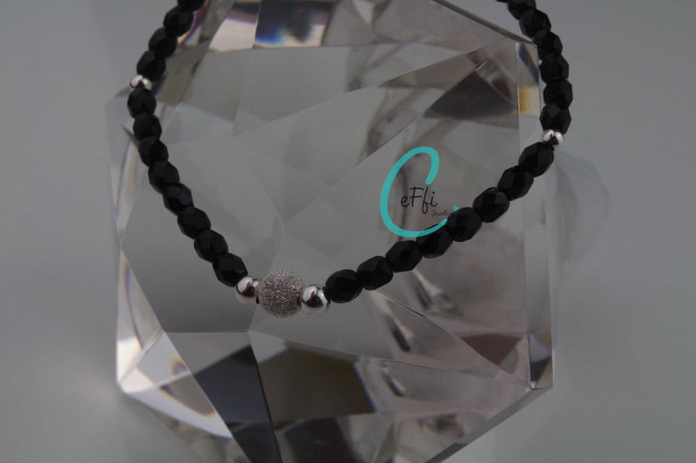 Black Sparkle Bracelet