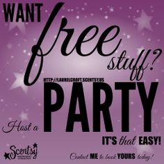 scentsy party wick free scented candles
