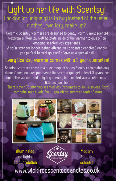 light up her life with scentsy warmers