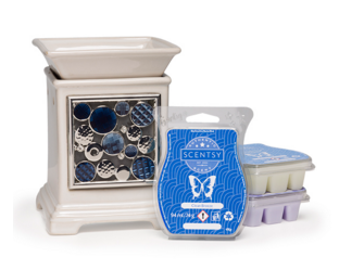 gallery warmer cream dazzle frame scentsy wick free