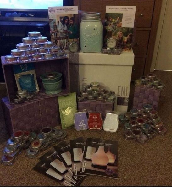 example scentsy starter kit with 2 warmers