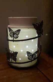 ethed core scentsy warmer lit up wickfree candle