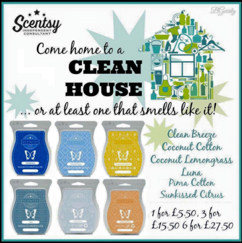 scentsy bars clean smelling