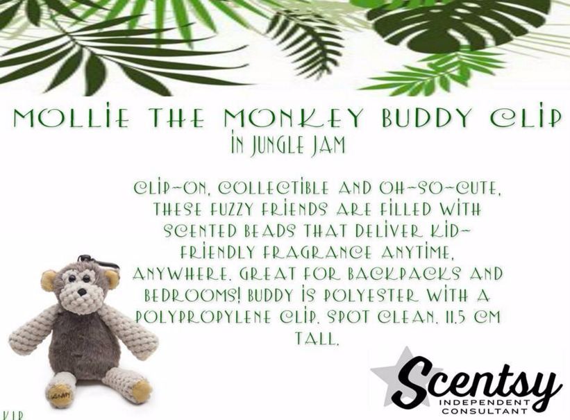 monkey scentsy buddy