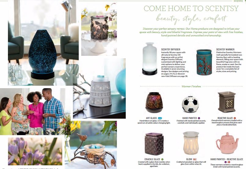 come home to scentsy beauty style comfort