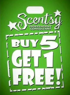 buy 5 scentsy bars get one free