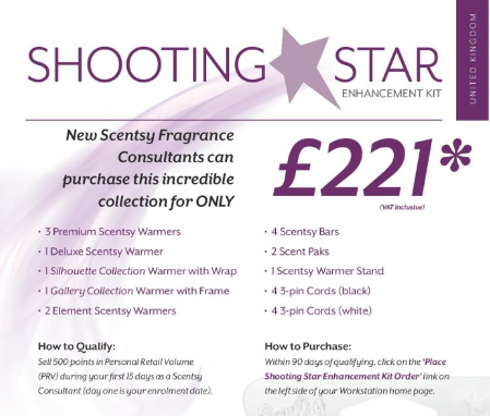 shooting star kit scentsy