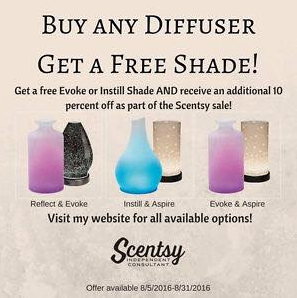 diffuser offer wick free scented candles scentsy