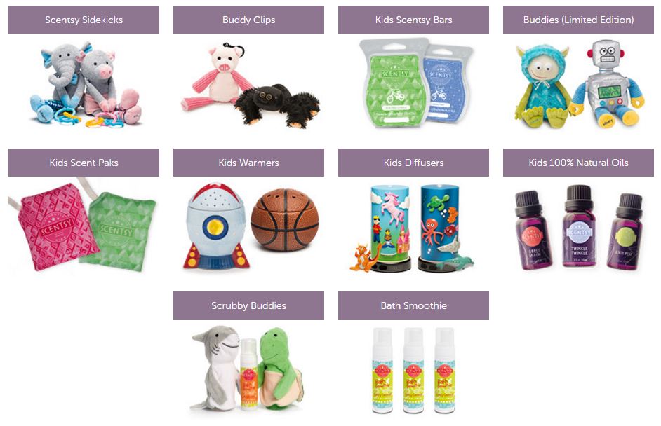 scentsy kids childrens