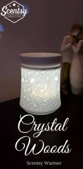 crystal woods scentsy warmer wick free scented candles