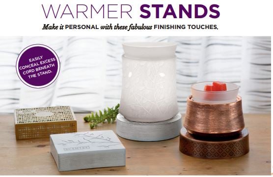 scentsy warmer stands