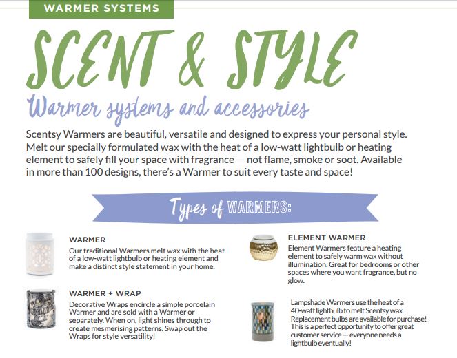 scent and style warmer systems