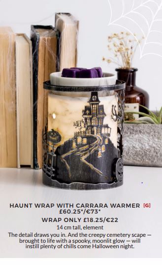 HAUNT WRAP SCENTSY WICK FREE SCENTED CANDLES