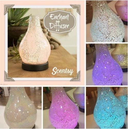 enchant sparkle scentsy diffuser