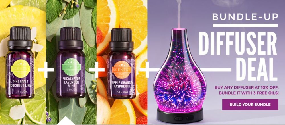 BUNDLE UP SCENTSY DIFFUSER DEAL FEB 2018